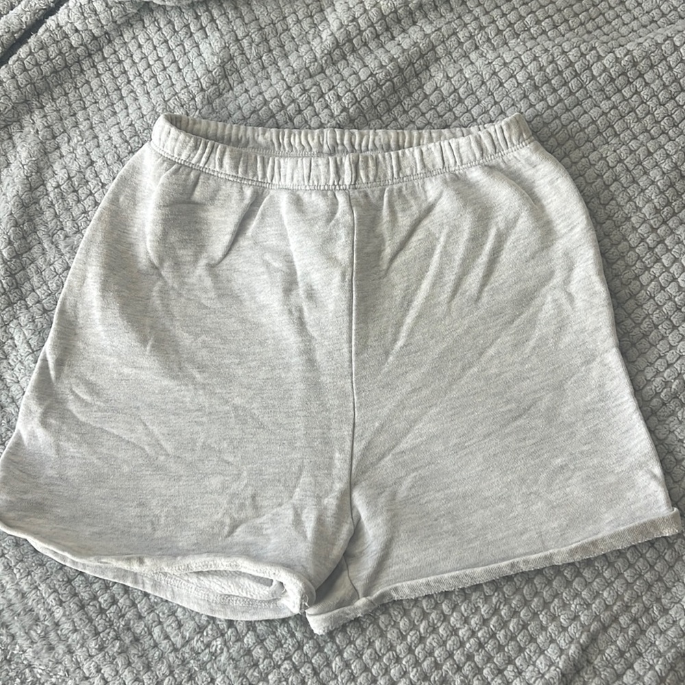 Joah brown shorts (fitted sweat shorts)